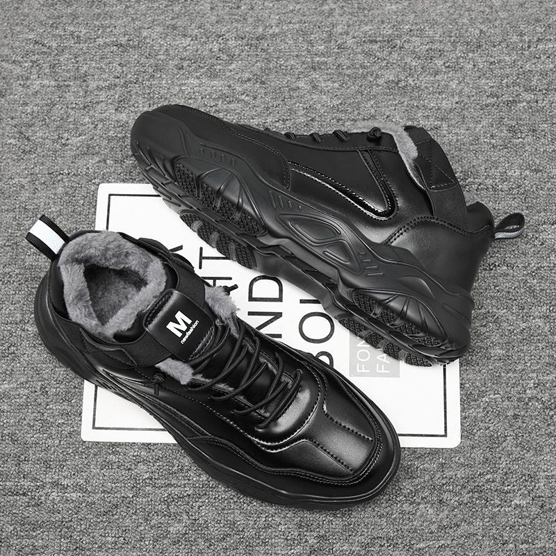 Model 027 – Pantofi de iarnă îmblăniți, mărimi 39–41 (mărime mică cu un număr), talpă MD, piele moale și foarte ușoară