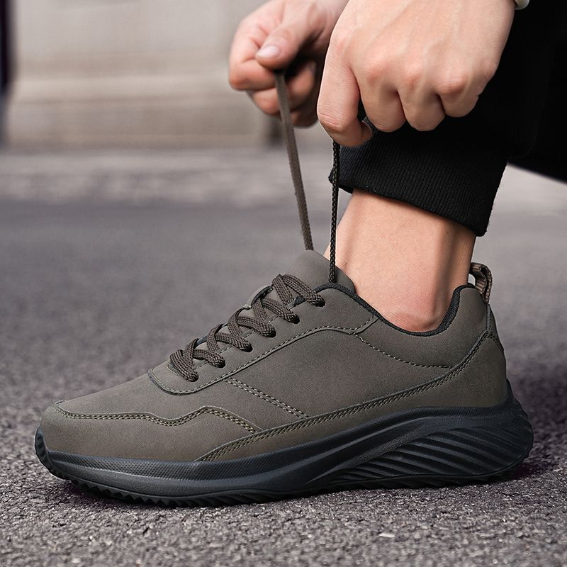 Pantofi sport alergare, piele sintetică impermeabilă 963