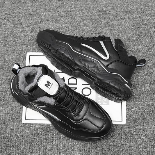 Model 027 – Pantofi de iarnă îmblăniți, mărimi 39–41 (mărime mică cu un număr), talpă MD, piele moale și foarte ușoară